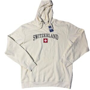 MBG Swiss gifts Switzerland Cream Pullover XL Sweatshirt Hoodie NWT CHF 59